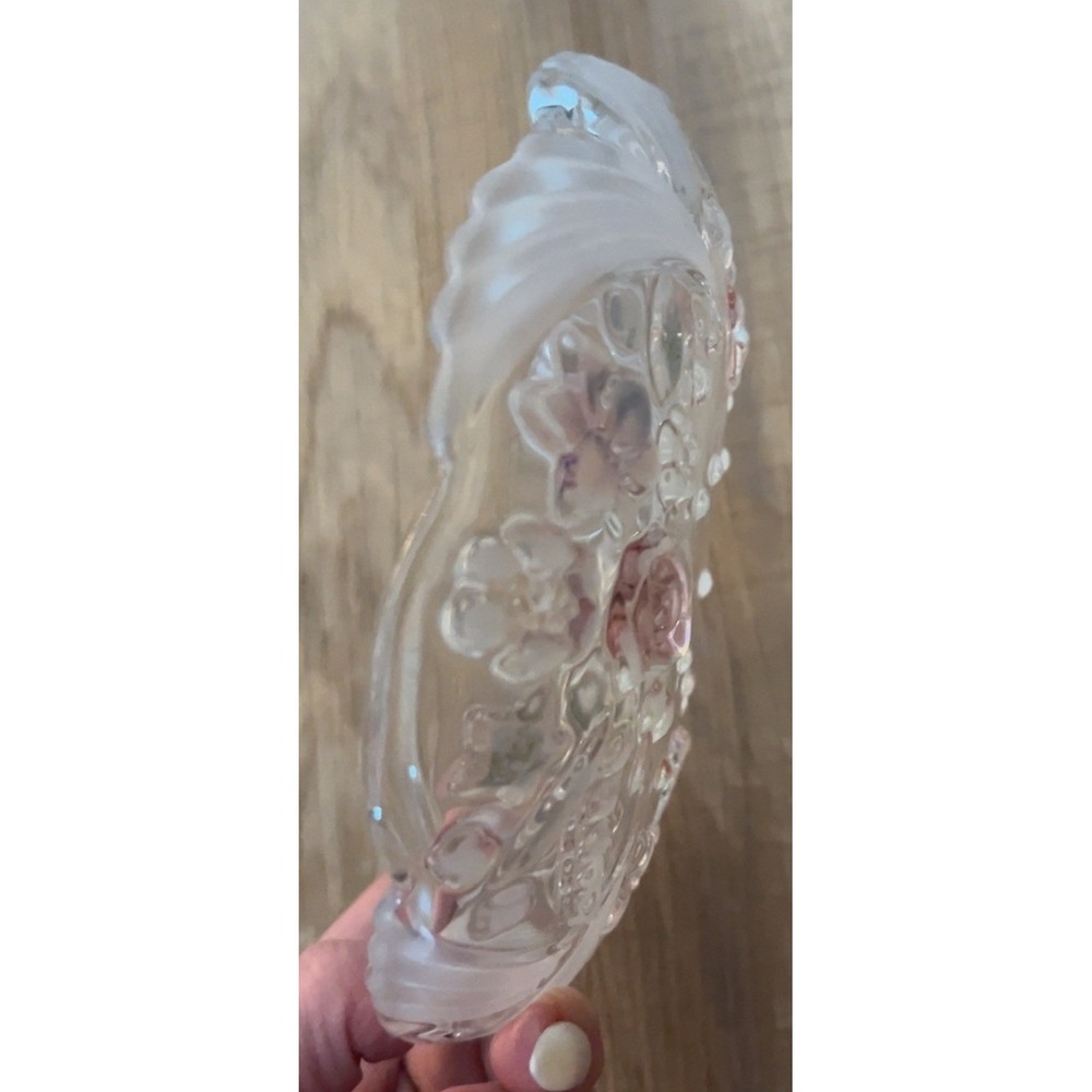 Set of 4 Vintage Mikasa pink floral cake plates - excellent condition - Picture 11 of 13